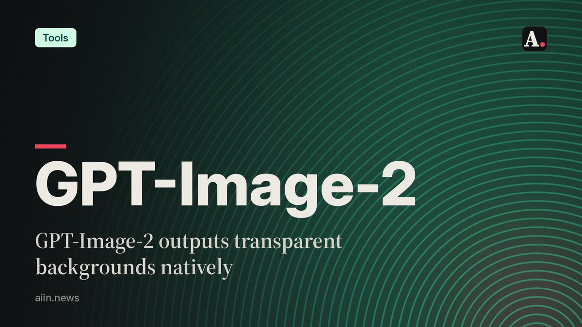 OpenAI's GPT-Image-2 skips the background removal step entirely