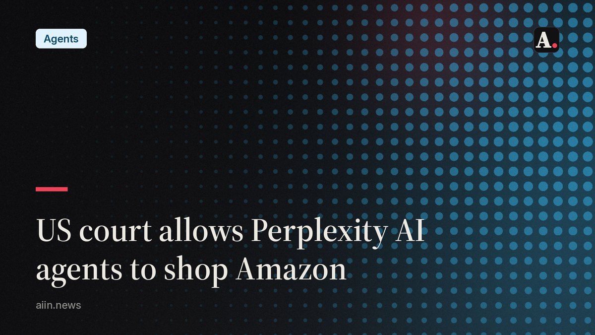 US court greenlights Perplexity AI agents for Amazon shopping