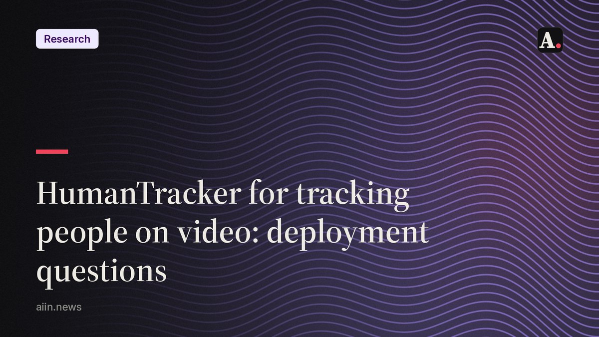 A new arXiv paper rethinks how software tracks human movement