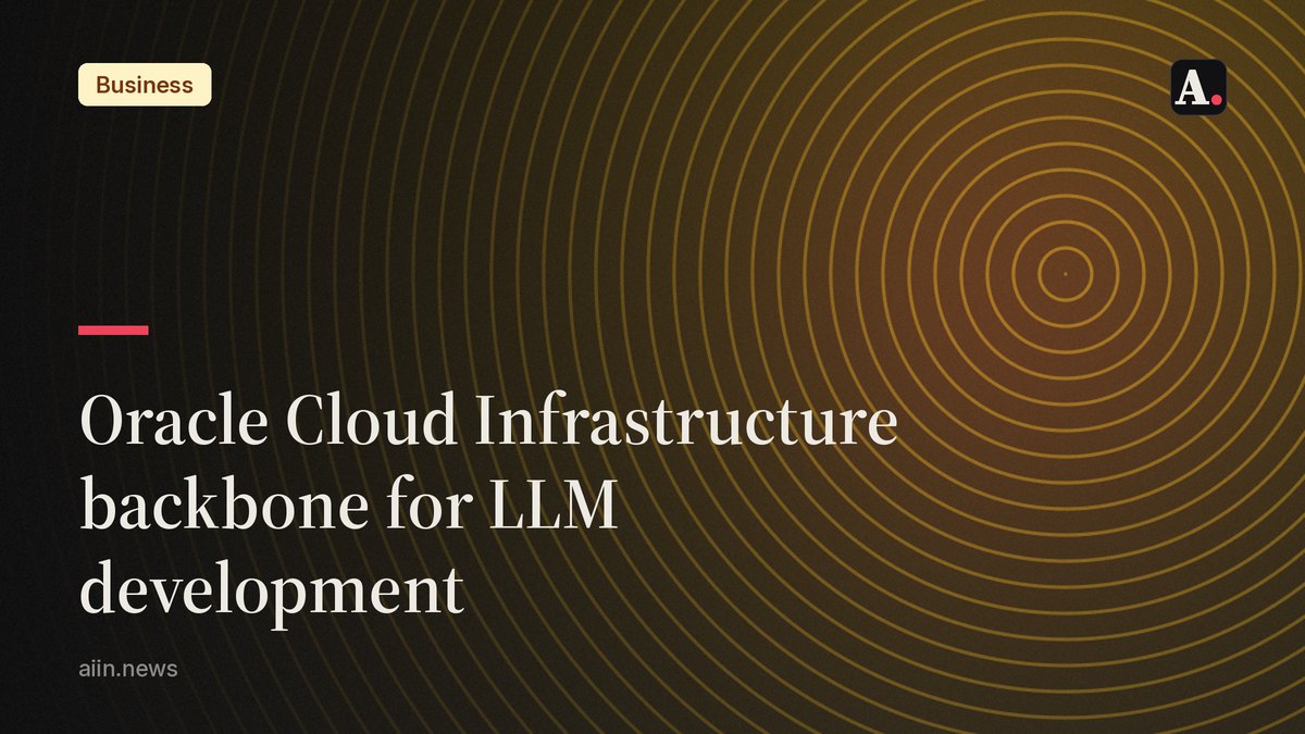 Ellison's AI gamble: Oracle's infrastructure play for LLMs