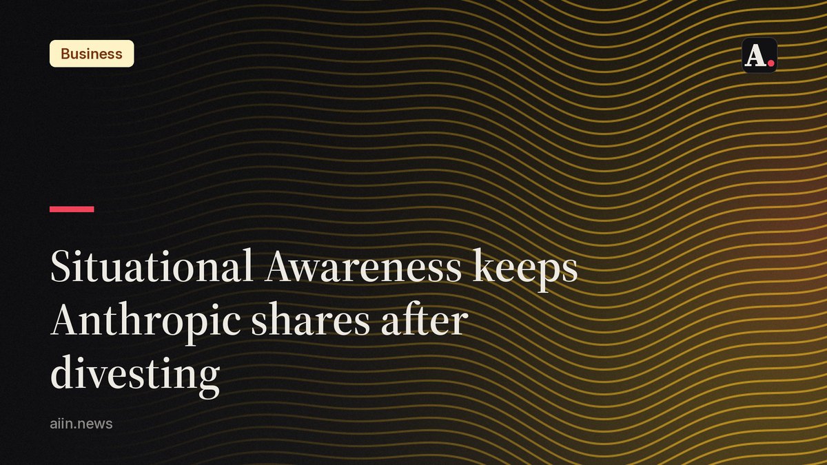 Situational Awareness's strategic pivot in AI investments