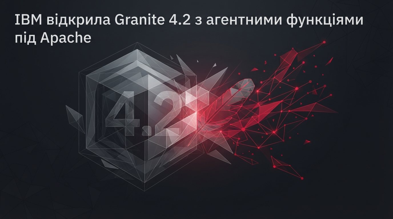 IBM відкрила Granite 4.2 з агентними функціями під Apache 2.0