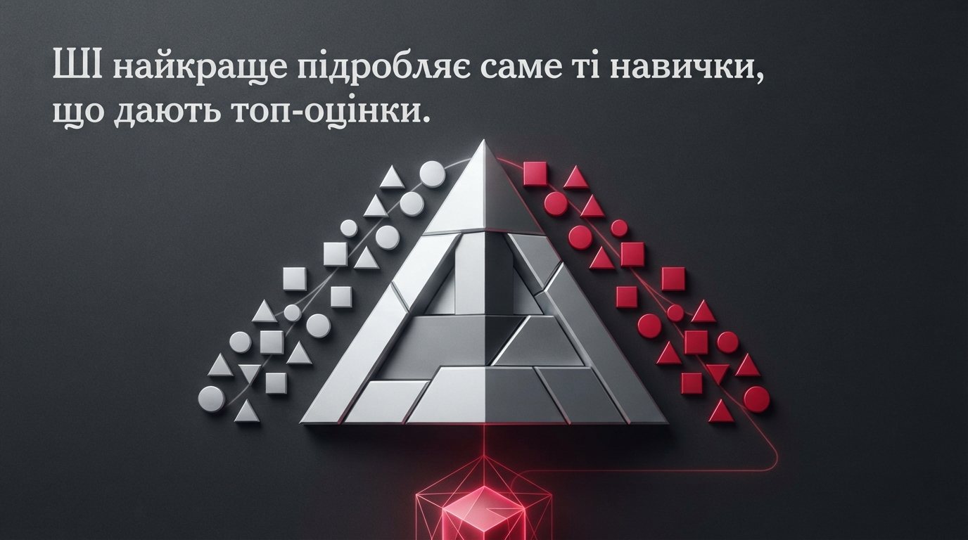 ШІ найкраще підробляє саме ті навички, що дають топ-оцінки