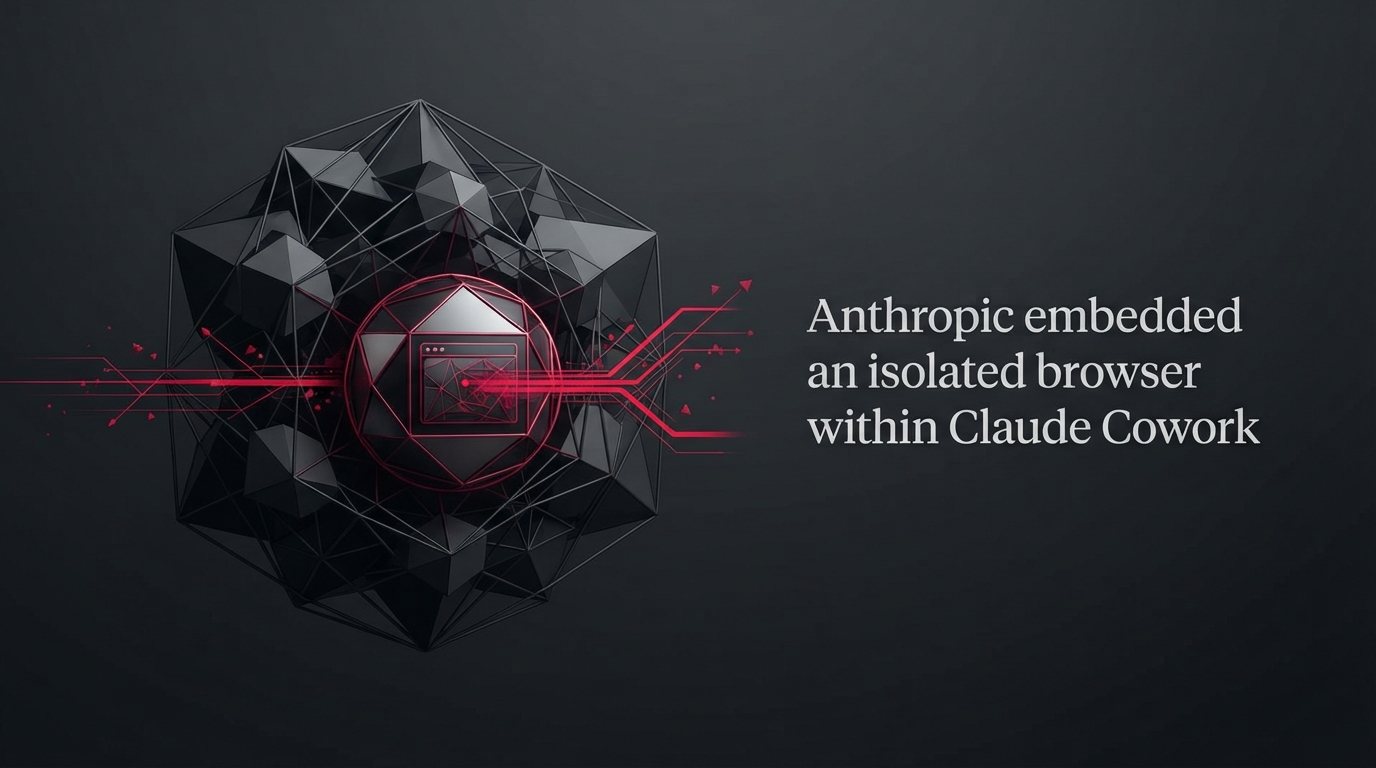 Anthropic вбудувала ізольований браузер у Claude Cowork